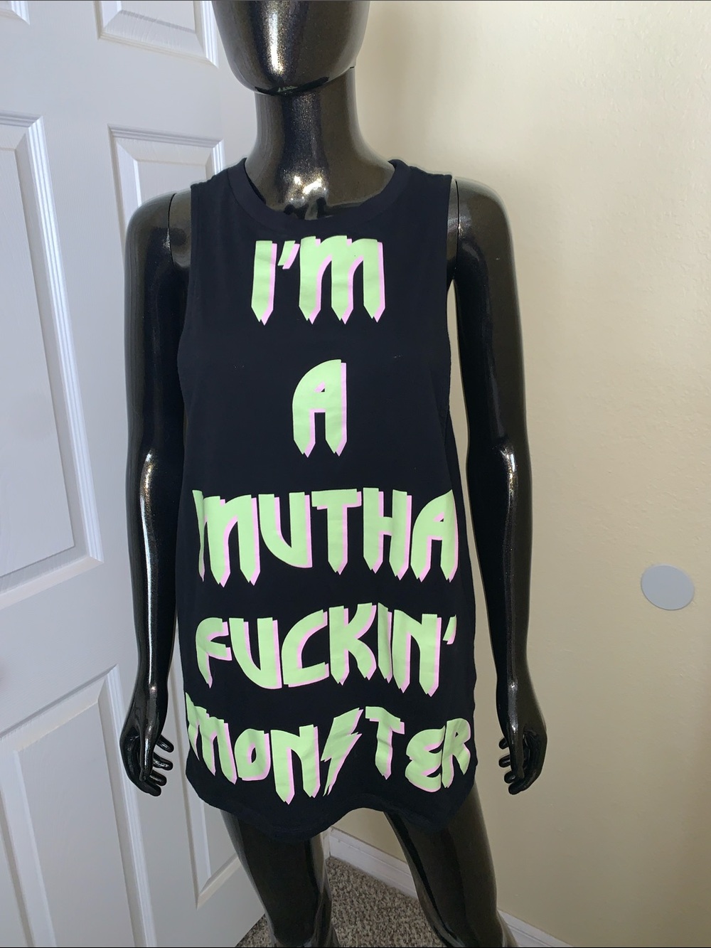 Dolls Kill Club Exx Muscle Tee, Size Small, Preowned Deadstock